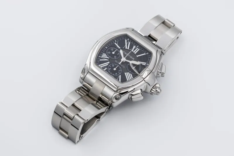 Cartier Roadster 42mm Stainless Steel W62020X6 Circa 2010