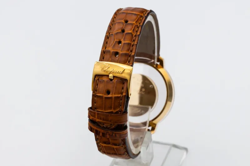 Chopard Happy Diamond 37mm Brown Leather 20/7229-20 Circa 2010