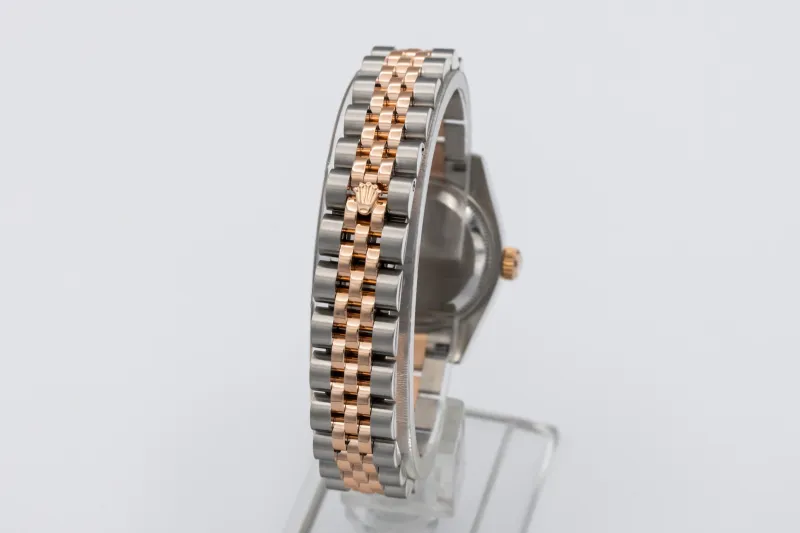 Rolex Lady DateJust 26mm Steel & 18ct Rose Gold Jubilee 179171 2008