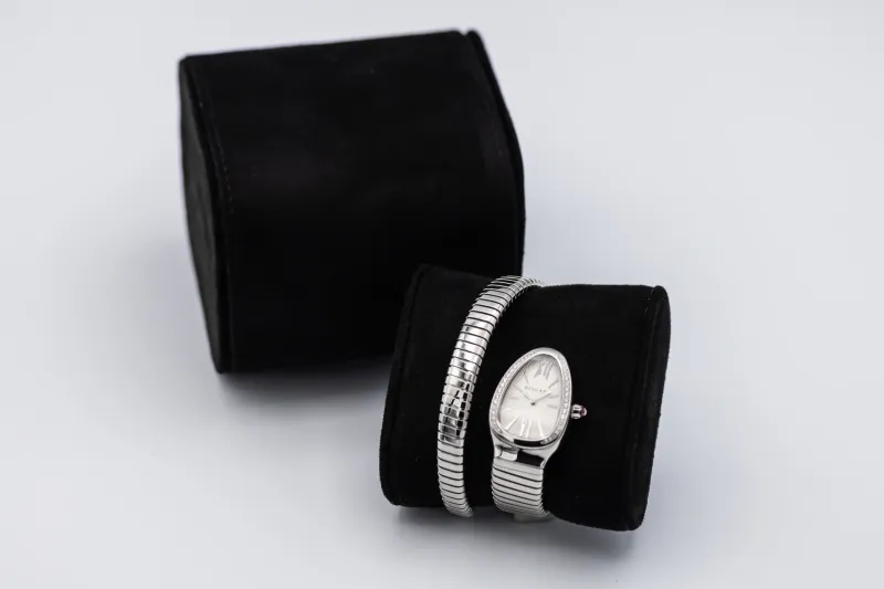 Bulgari Serpenti 35mm Stainless Steel SP 35 S Circa 2010