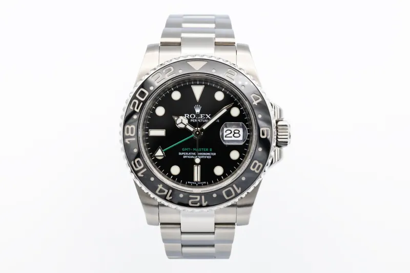 Rolex GMT-Master II 40mm Stainless Steel Oyster 116710LN 2008