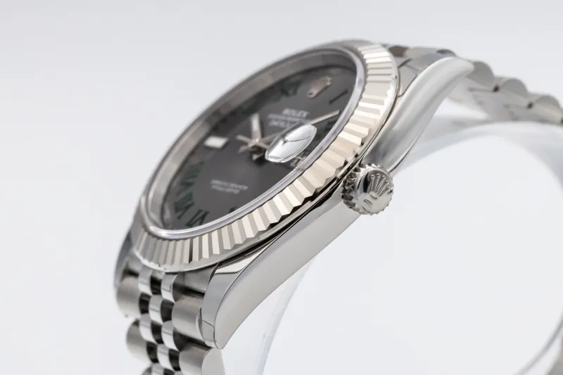 Rolex DateJust 41mm 'Wimbledon' Stainless Steel Jubilee 126334 2026 UNWORN