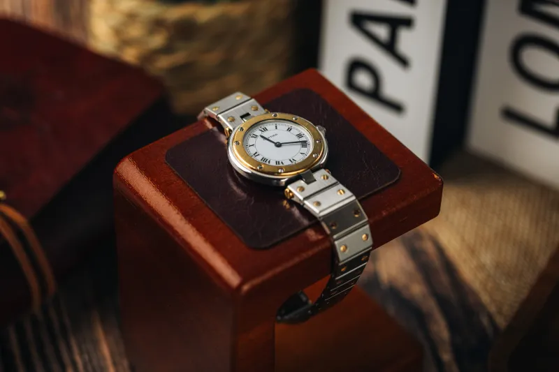 Cartier Santos Ronde Vendome 27mm Steel & 18ct Yellow Gold 8191 1988