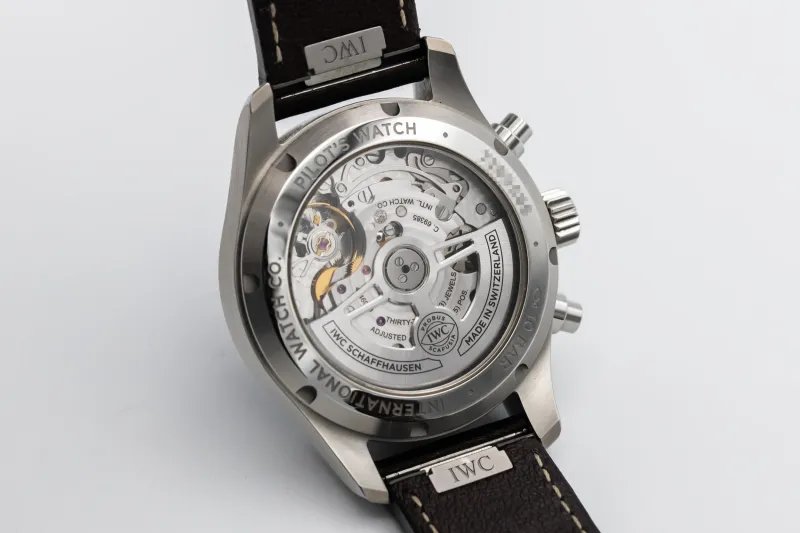 IWC Pilot’s Chronograph 41mm Brown Leather IW388103 2021