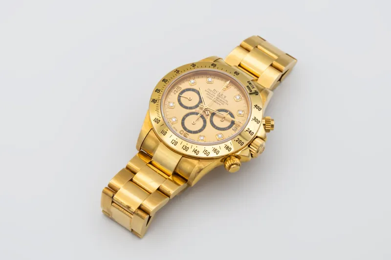 Rolex Cosmograph Daytona Zenith 40mm 18ct Yellow Gold Oyster 16528 1991