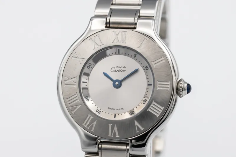 Cartier Must 21 28mm Stainless Steel W10109T2 2009