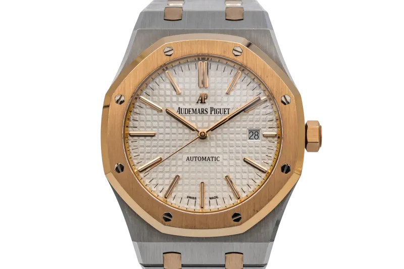 Audemars Piguet Royal Oak 41mm Steel & 18ct Rose Gold 15400SR.OO.1220SR.01 2016