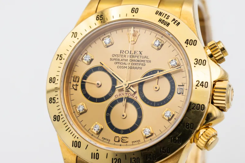 Rolex Cosmograph Daytona Zenith 40mm 18ct Yellow Gold Oyster 16528 1991