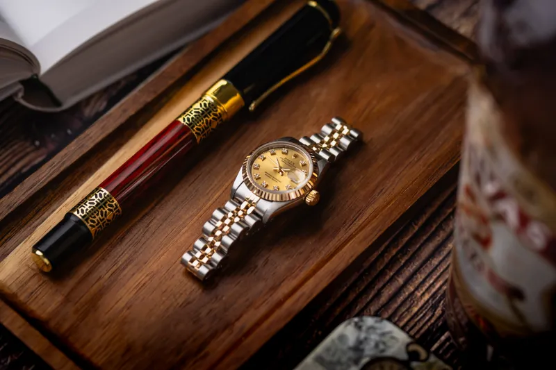 Rolex Lady DateJust 26mm Steel & 18ct Yellow Gold 69173 1993