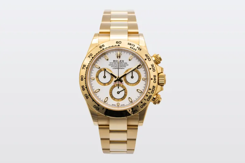 Rolex Cosmograph Daytona 40mm 18ct Yellow Gold Oyster 116508 2022