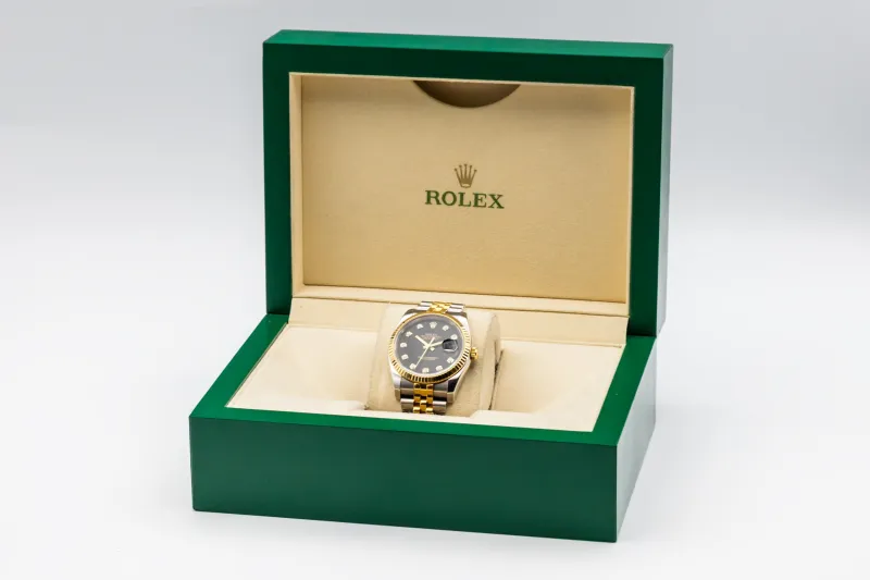 Rolex DateJust 36mm Steel & 18ct Yellow Gold Jubilee 116233 2015