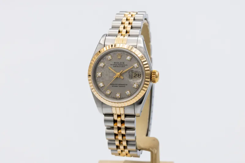 Rolex Lady DateJust 26mm Steel & Yellow Gold Jubilee 69173 1986