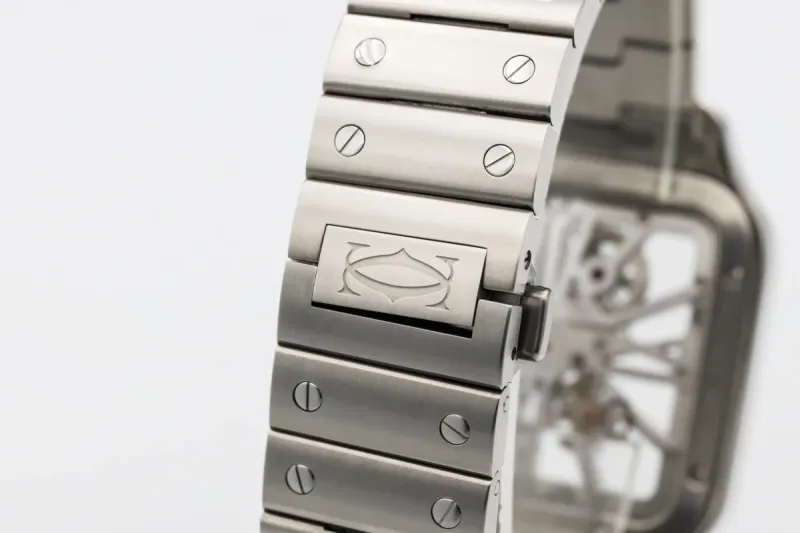 Cartier Santos De Cartier Skeleton 40mm Stainless Steel WHSA0015 2022