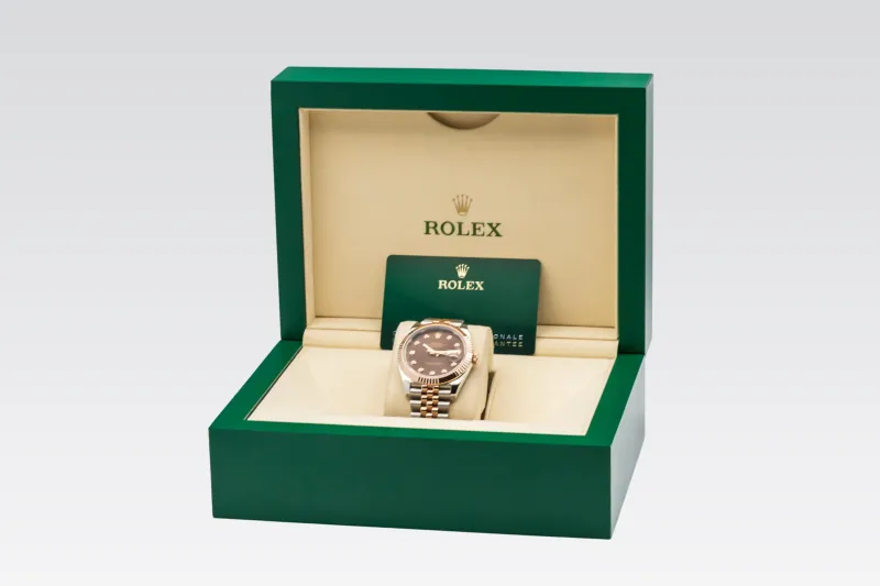 Rolex DateJust 41mm Steel & 18ct Rose Gold Jubilee 126331 2022