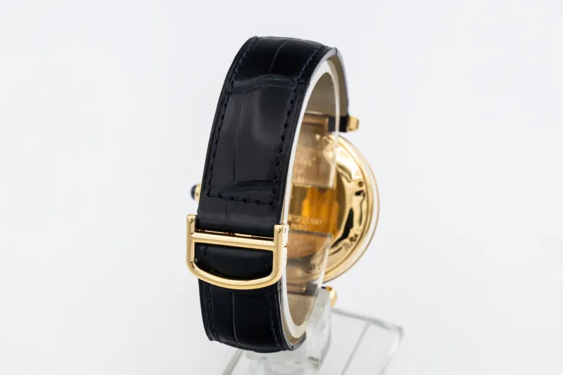 Cartier Pasha de Cartier Chronograph 38mm Dark Blue Leather W3003551/0960 1996