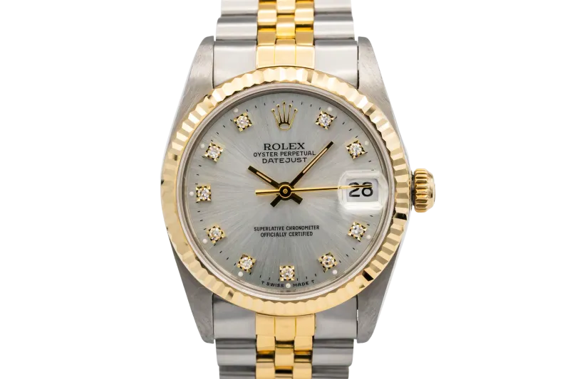 Rolex DateJust 31mm Steel & 18ct Yellow Gold Jubilee 68273 1991