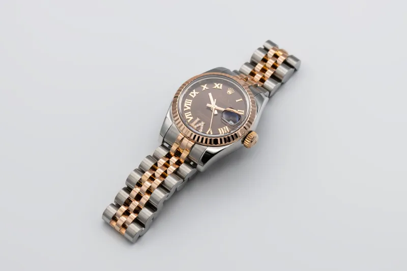 Rolex Lady DateJust 26mm Steel & 18ct Rose Gold Jubilee 179171 2013