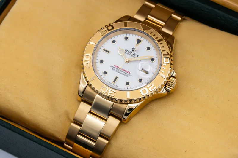 Rolex Yacht-Master 40mm 18ct Yellow Gold Oyster 16628 1996