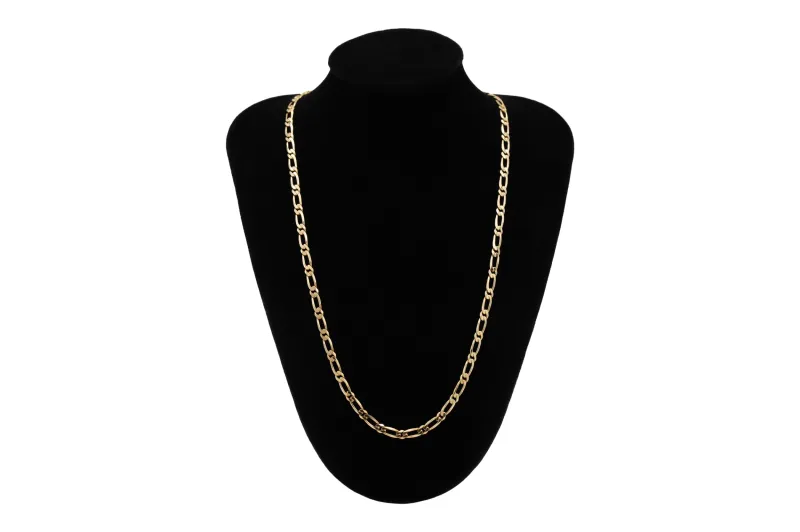 9ct Yellow Gold Curb Chain 23" 12.12g