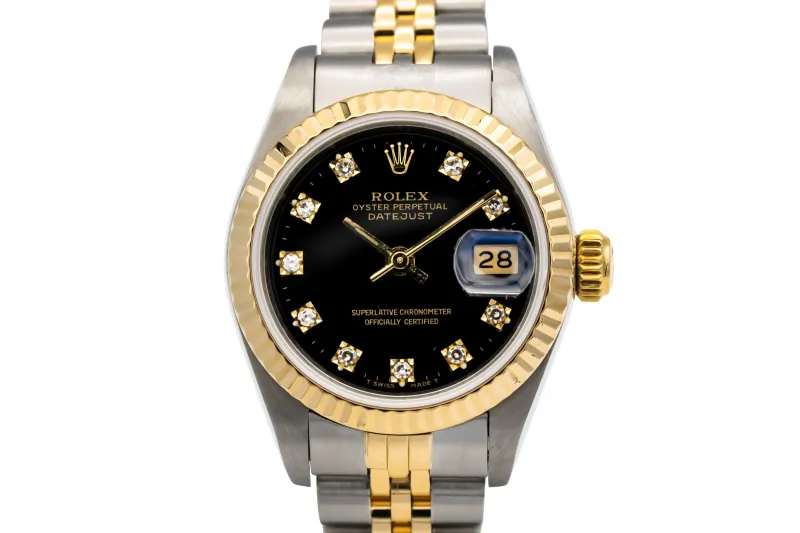Rolex Lady DateJust 26mm Steel & 18ct Yellow Gold 69173 1985
