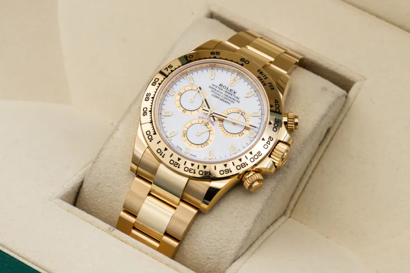 Rolex Cosmograph Daytona 40mm 18ct Yellow Gold Oyster 116508 2022