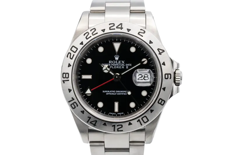Rolex Explorer II 40mm Stainless Steel Oyster 16570 2001
