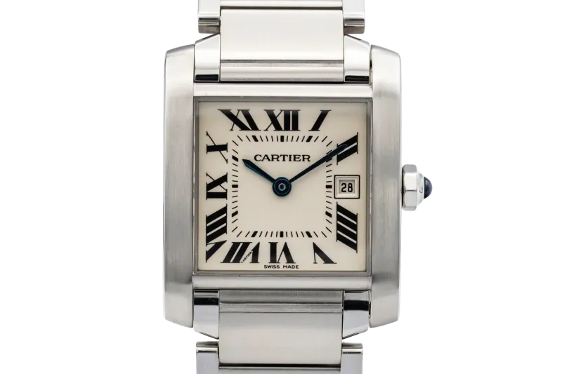 Cartier Tank Francaise 25mm Stainless Steel W51011Q3/2465 2003