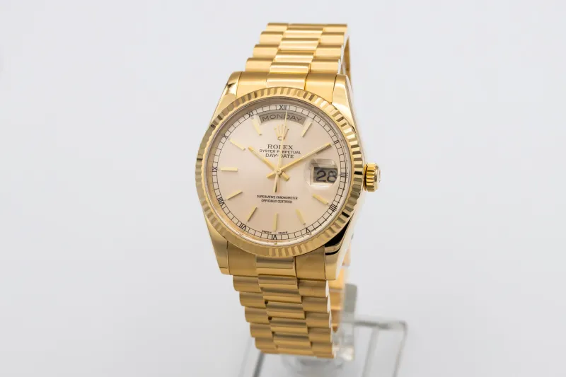 Rolex Day-Date 36mm 18ct Yellow Gold Presidential 118238 2003