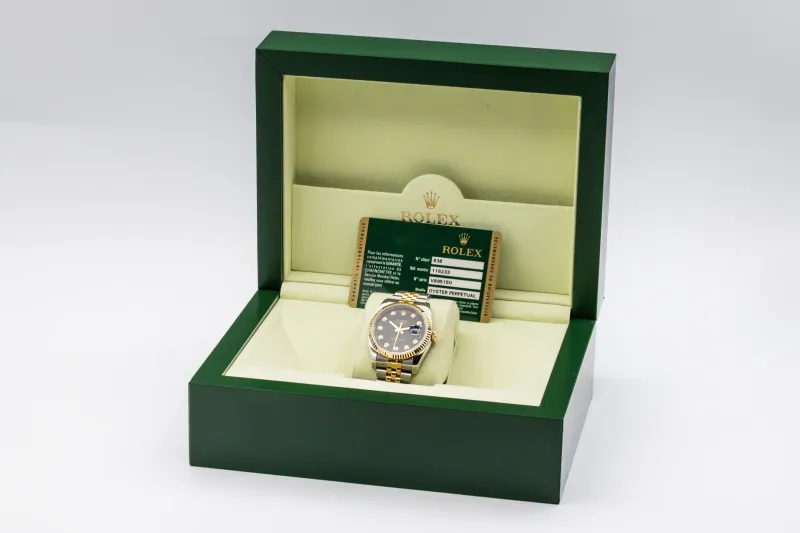 Rolex DateJust 36mm Steel & 18ct Yellow Gold Jubilee 116233 2010