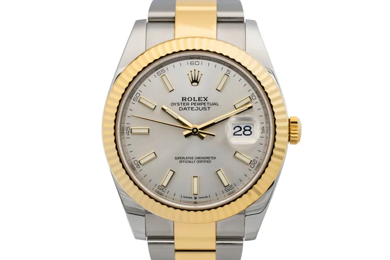 Rolex DateJust 41mm Steel & 18ct Yellow Gold Oyster 126333 2023