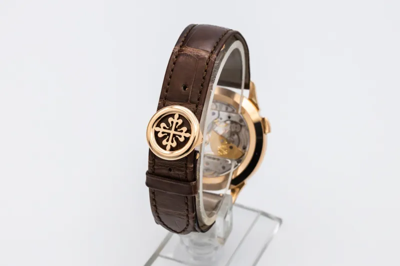 Patek Philippe World Time 39.5mm Brown Leather 5130R-001 Circa 2010