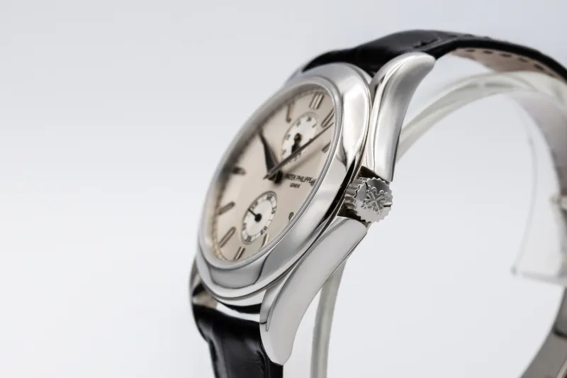 Patek Philippe Travel Time 37mm Black Leather 5134P-001 2007