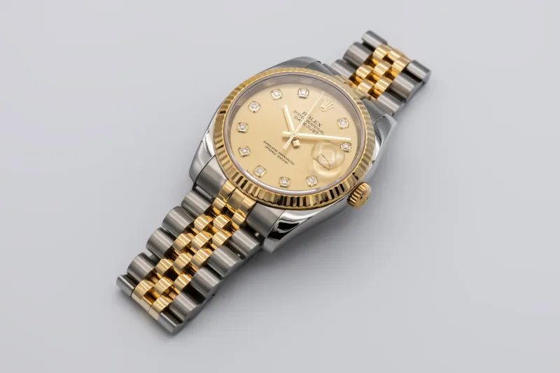 Rolex DateJust 36mm Steel & 18ct Yellow Gold Jubilee 116233 2004