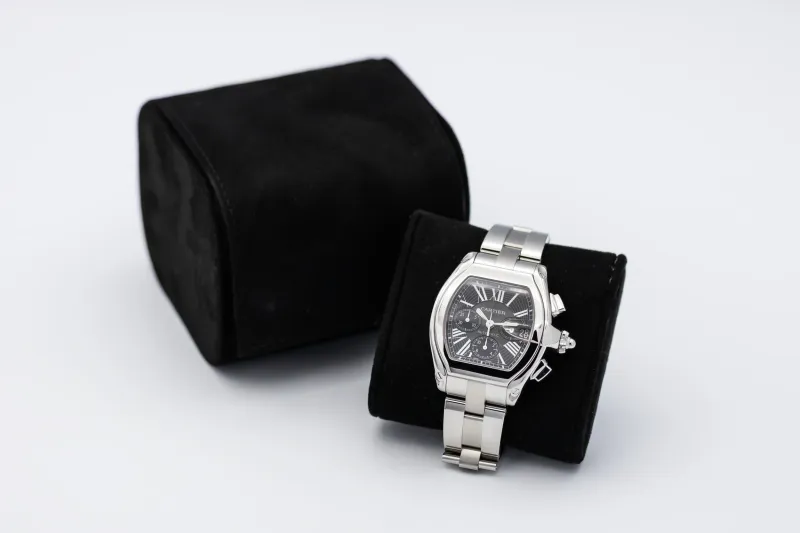 Cartier Roadster 42mm Stainless Steel W62020X6 Circa 2010