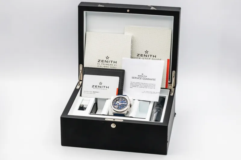Zenith Defy El Primero 44mm Blue Rubber 95.9002.9004/78.R590 2019