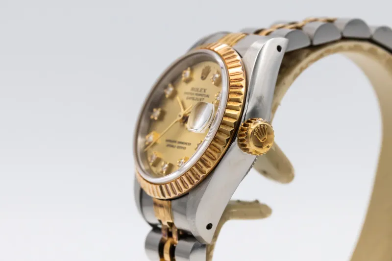 Rolex Lady DateJust 26mm Steel & 18ct Yellow Gold Jubilee 69173 1991