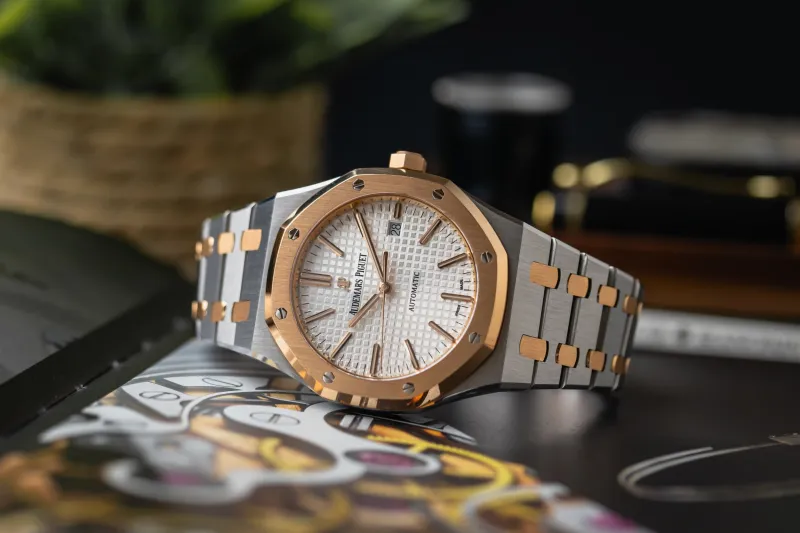 Audemars Piguet Royal Oak 41mm Steel & 18ct Rose Gold 15400SR.OO.1220SR.01 2016