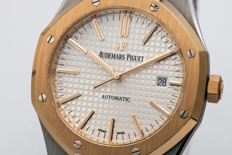 Audemars Piguet Royal Oak 41mm Steel & 18ct Rose Gold 15400SR.OO.1220SR.01 2016