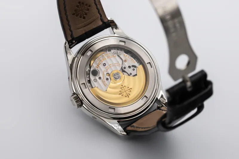 Patek Philippe Annual Calendar 39mm Black Leather 5146P-001 2008