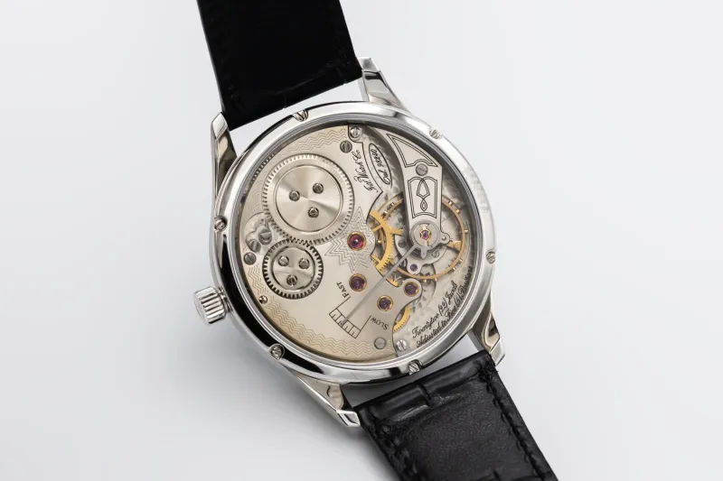 IWC Portuguese Regulateur Wempe 43mm Black Leather IW544302 Circa 2005