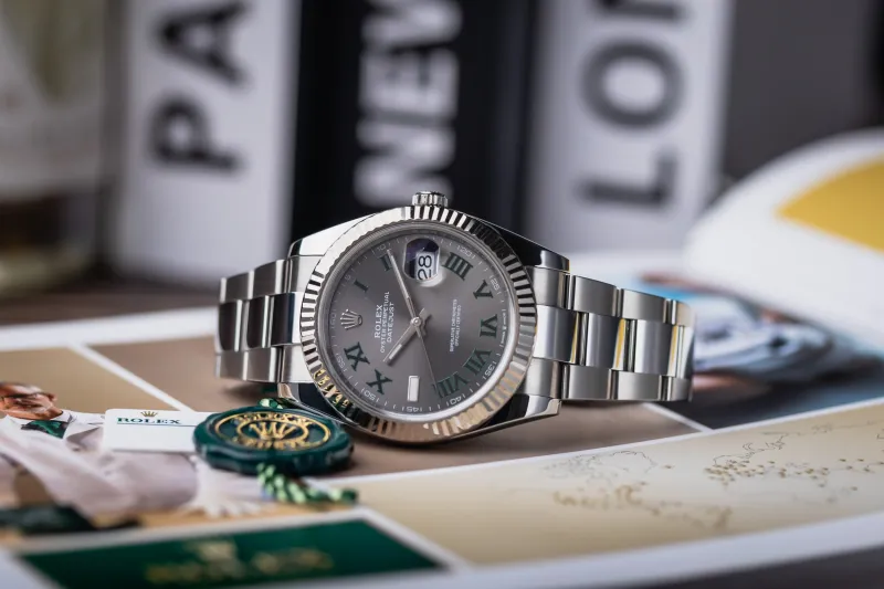 Rolex DateJust 41mm 'Wimbledon' Stainless Steel Oyster 126334 2021