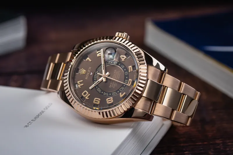 Rolex Sky-Dweller 42mm 18ct Rose Gold Oyster 326935 2018
