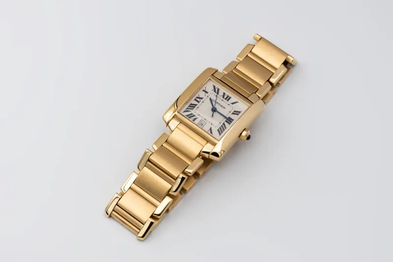 Cartier Tank Francaise 28mm x 32mm 18ct Yellow Gold W50001R2/1840 2003