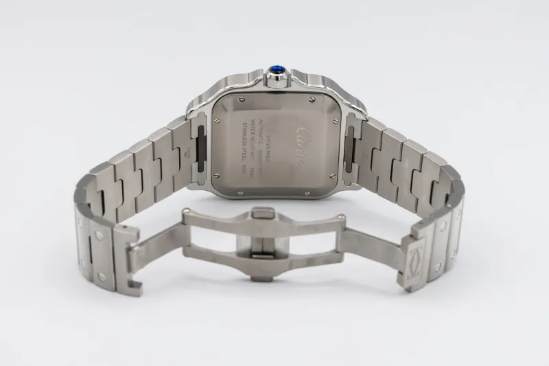 Cartier Santos De Cartier Dual Time 39.8mm Stainless Steel WSSA0076 2025