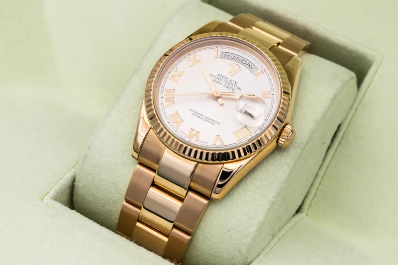 Rolex Day-Date 36mm 18ct Rose Gold Oyster 118235 2003