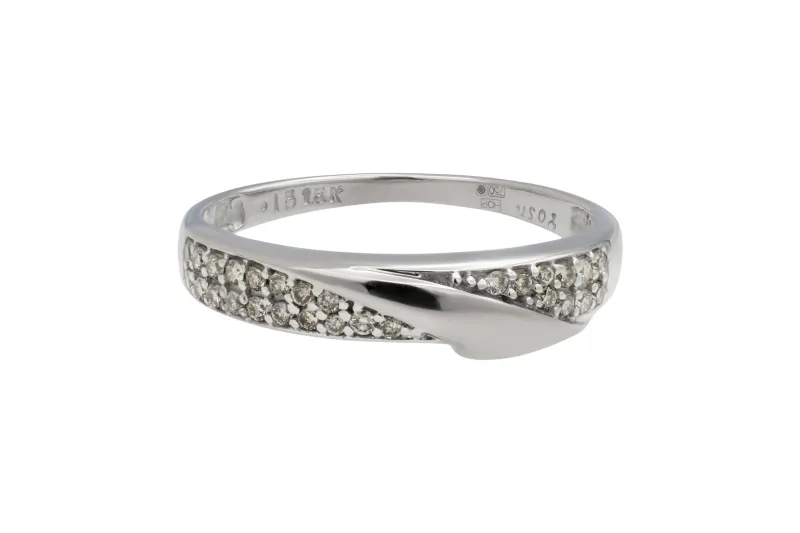 18ct White Gold Diamond Eternity Ring 0.15ct 2.6g