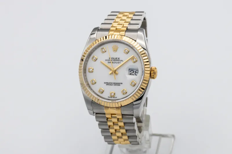 Rolex DateJust 36mm Steel & 18ct Yellow Gold Jubilee 116233 2016