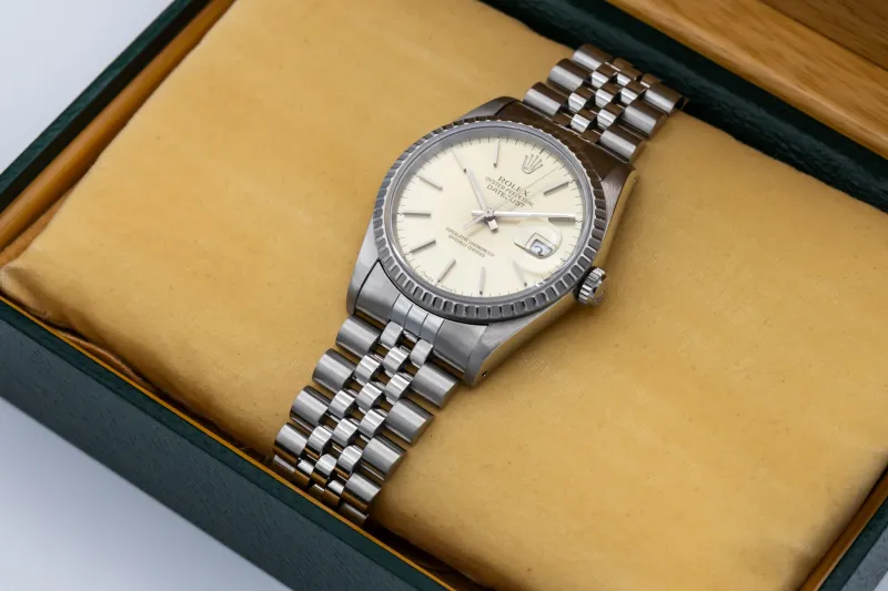 Rolex DateJust 36mm Stainless Steel Jubilee 16220 1993