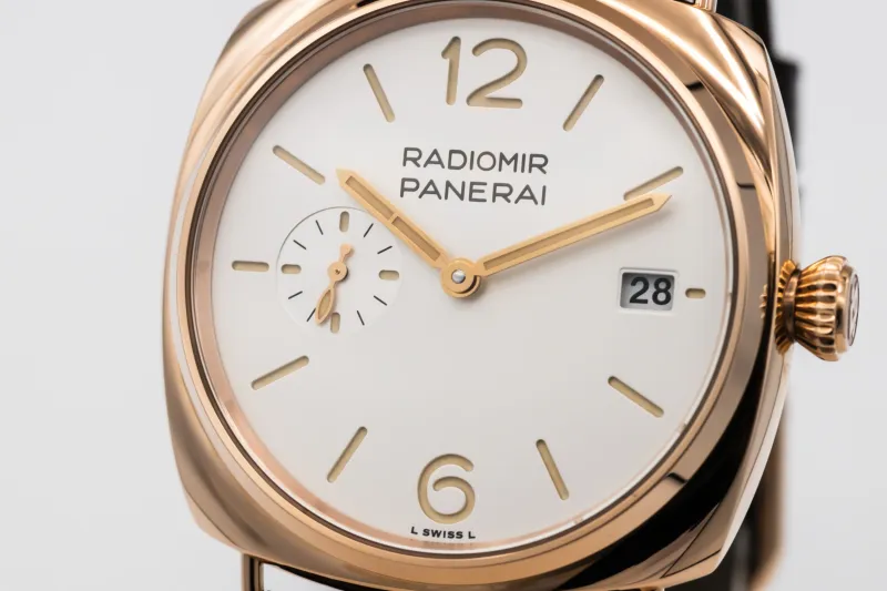 Panerai Radiomir Quaranta Goldtech 40mm Brown Leather PAM01026 2024 UNWORN