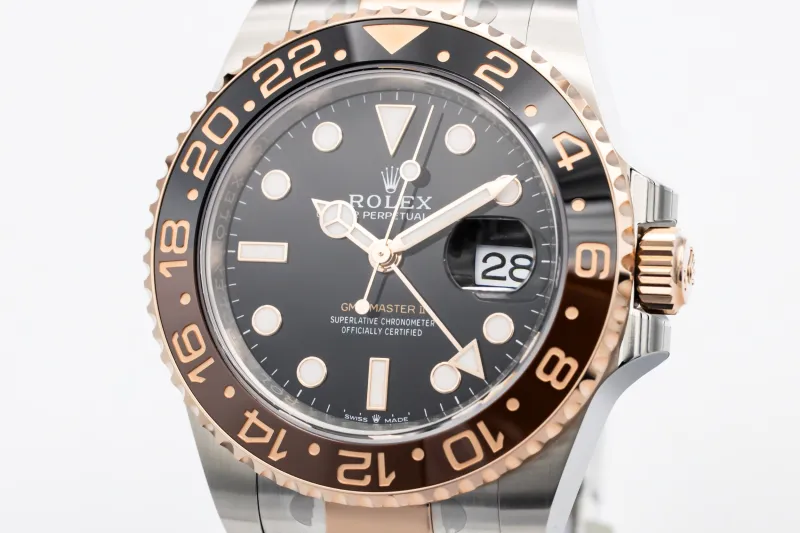 Rolex GMT-Master II 40mm 'Rootbeer' Steel & 18ct Rose Gold Oyster 126711CHNR